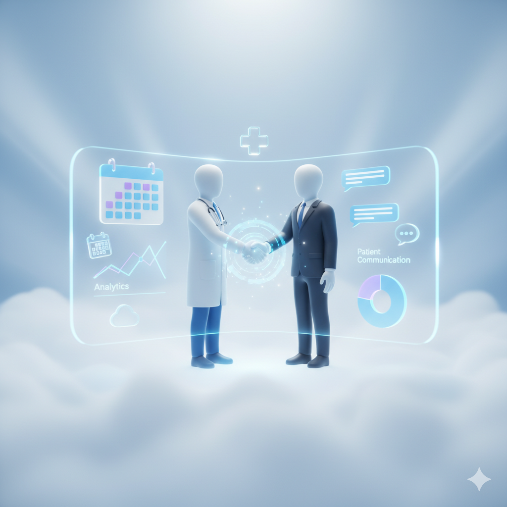 Doctor and medical representative collaboration